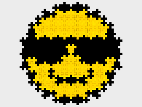 Emoji med solbriller