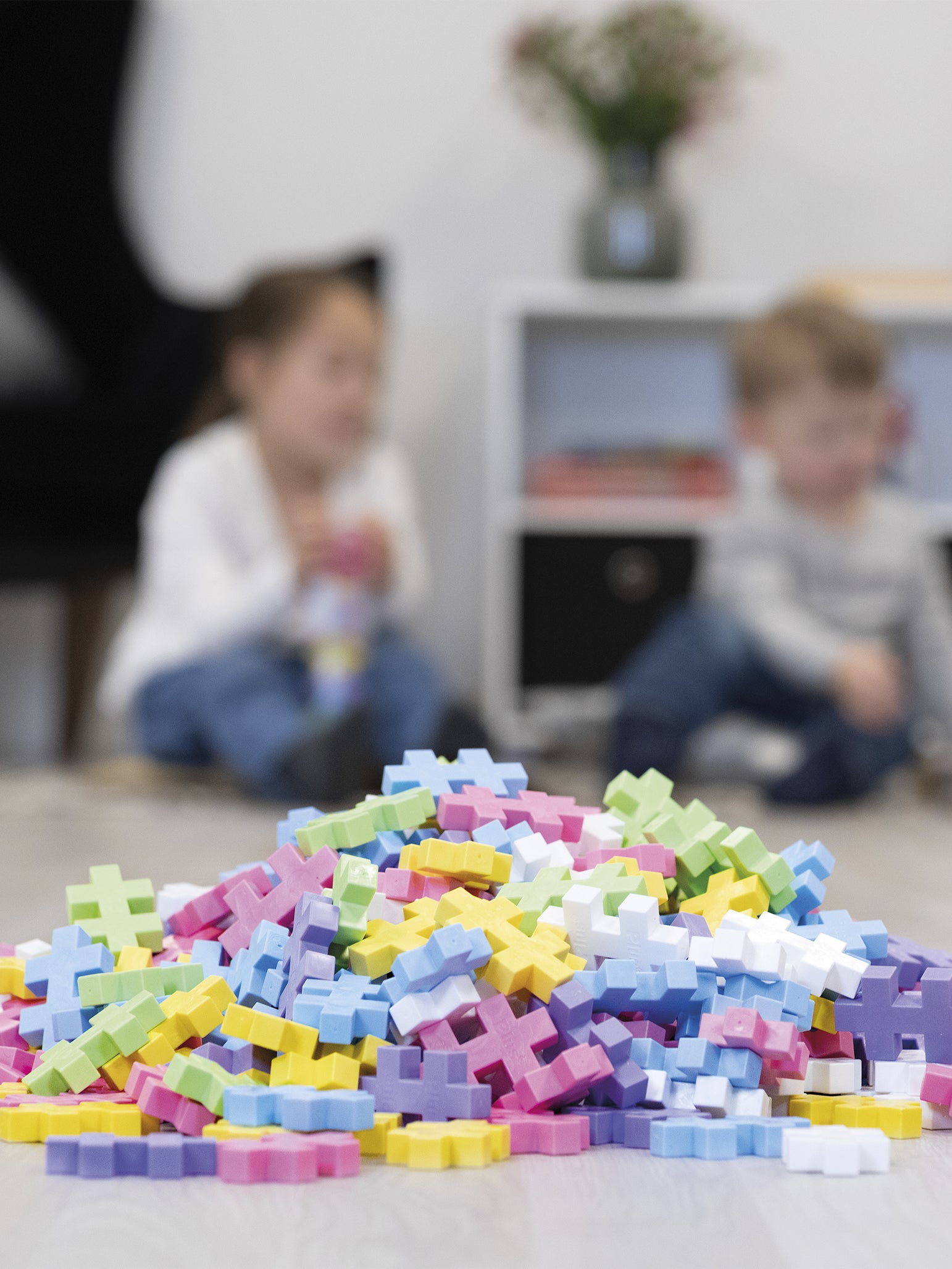 BIG Pastel Farvemix - 100 stk