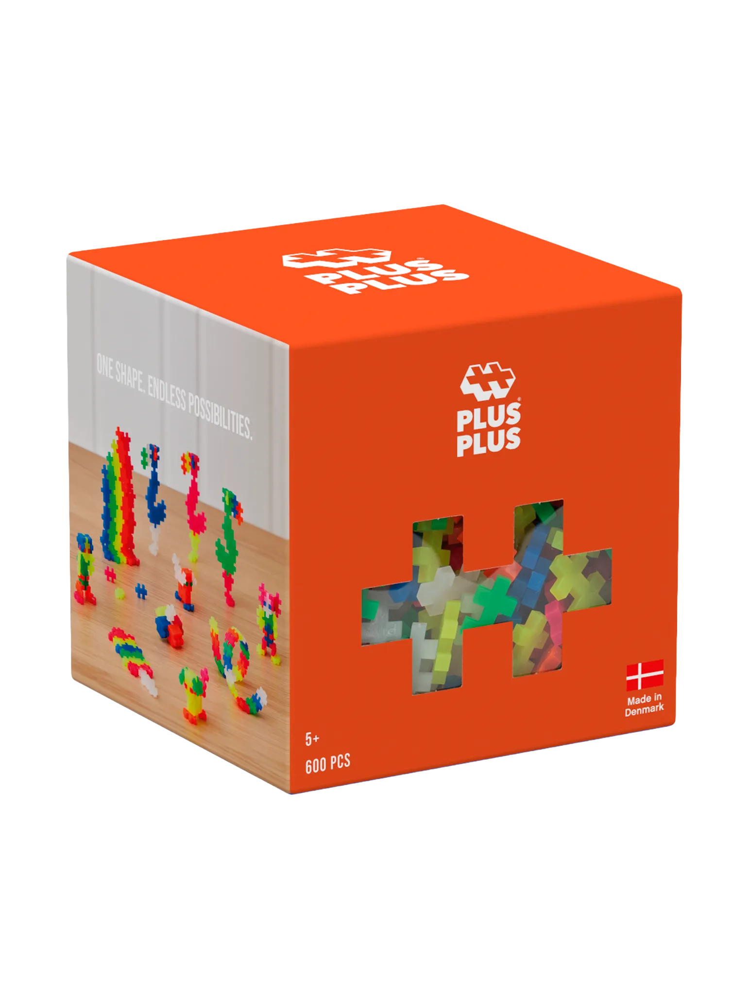 Neon Farvemix - 600 stk