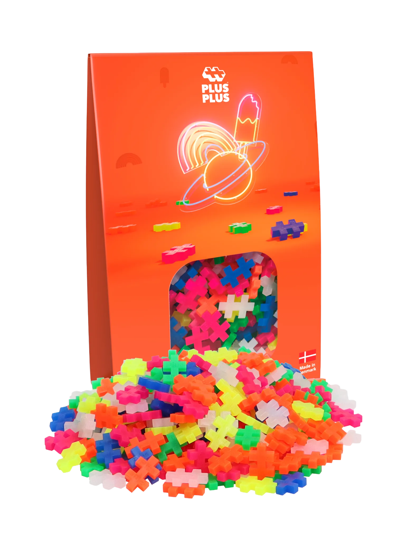 Neon Farvemix - 300 stk