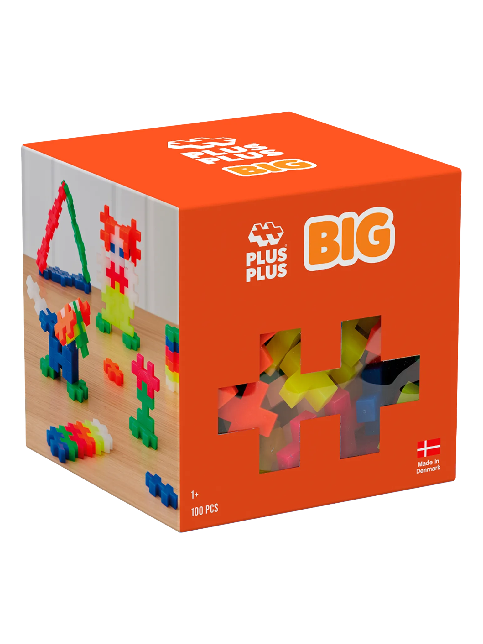 BIG Neon Farvemix - 100 stk