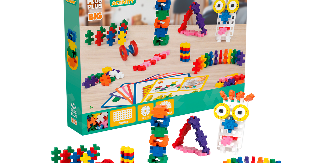 Plus-Plus Big - Learn to Build Activity Set - (3448)