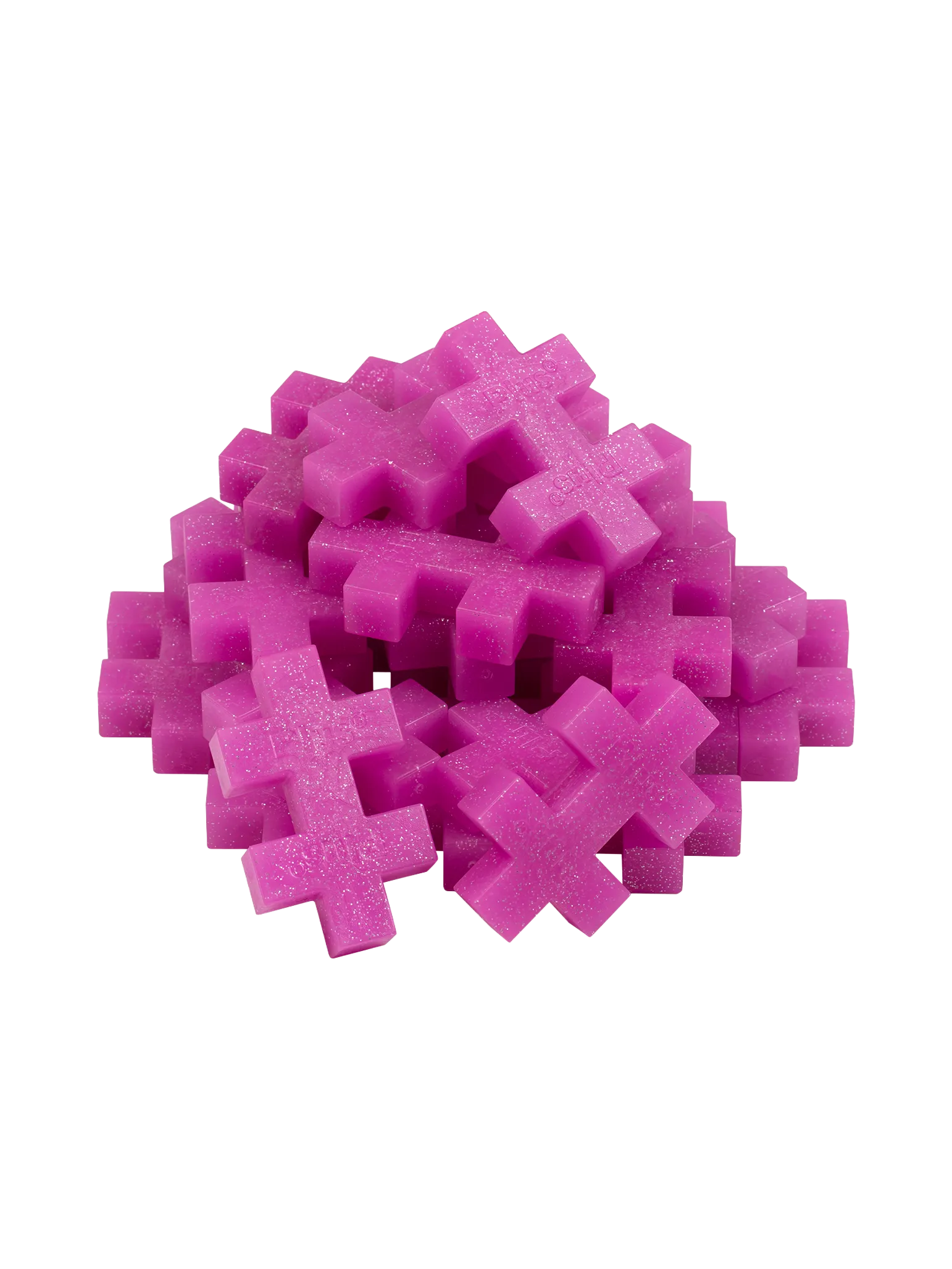 BIG Glimmer Lyserød - 25 stk