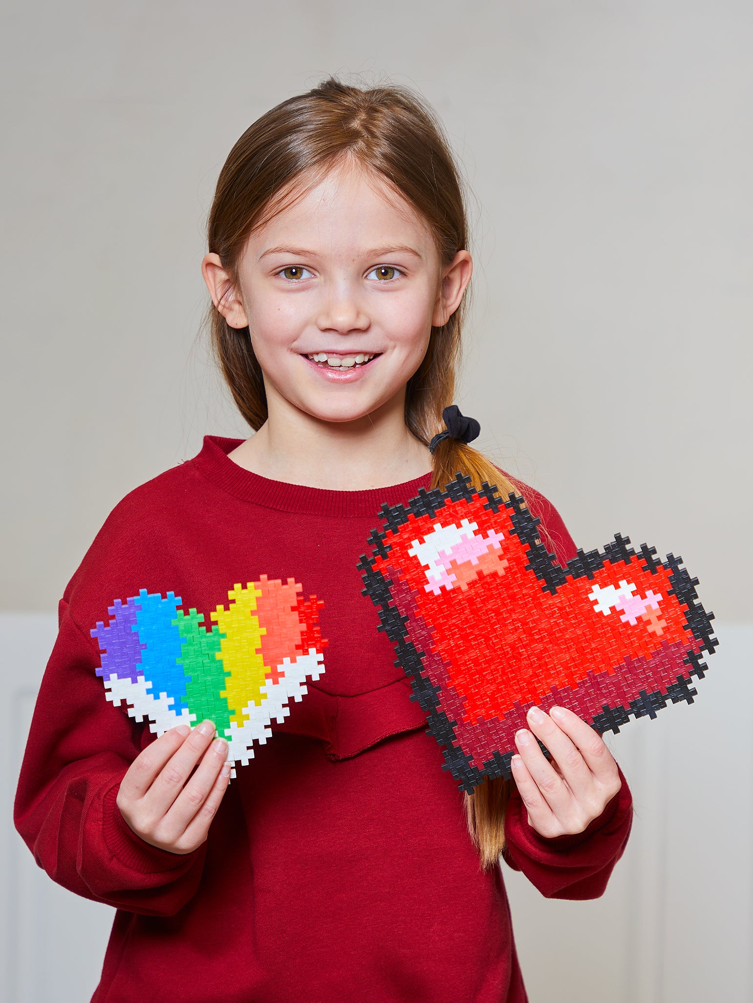 Puzzle By Number - Hjerter