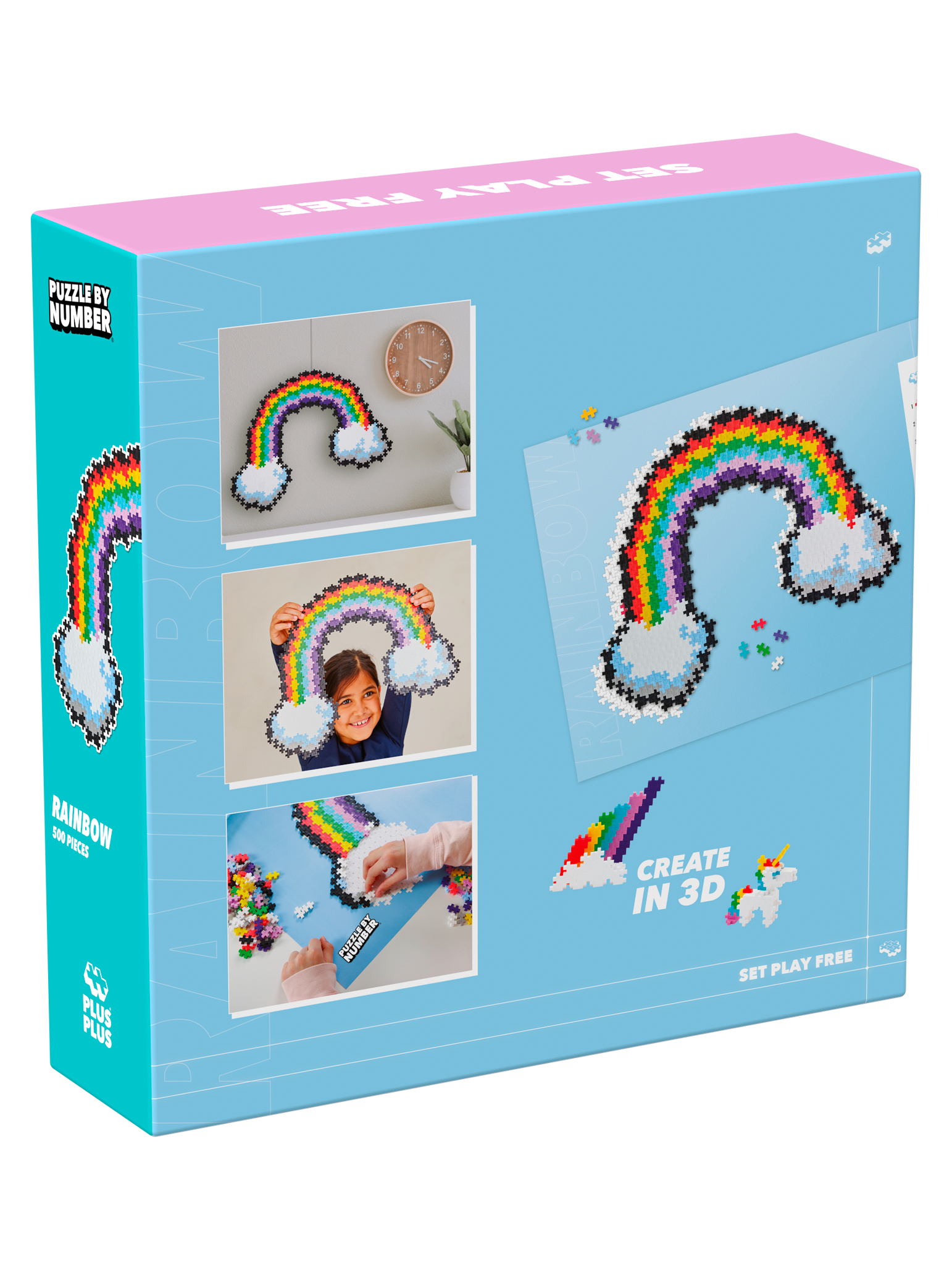 Puzzle By Number - Regnbue