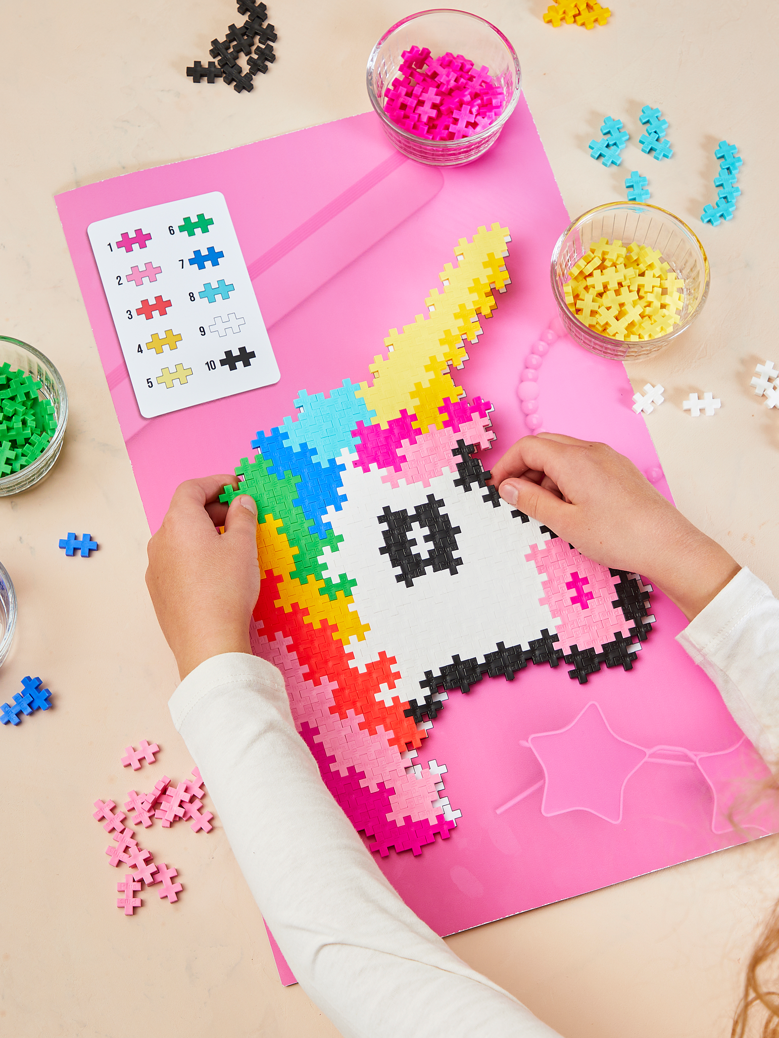 Puzzle By Number - Enhjørning