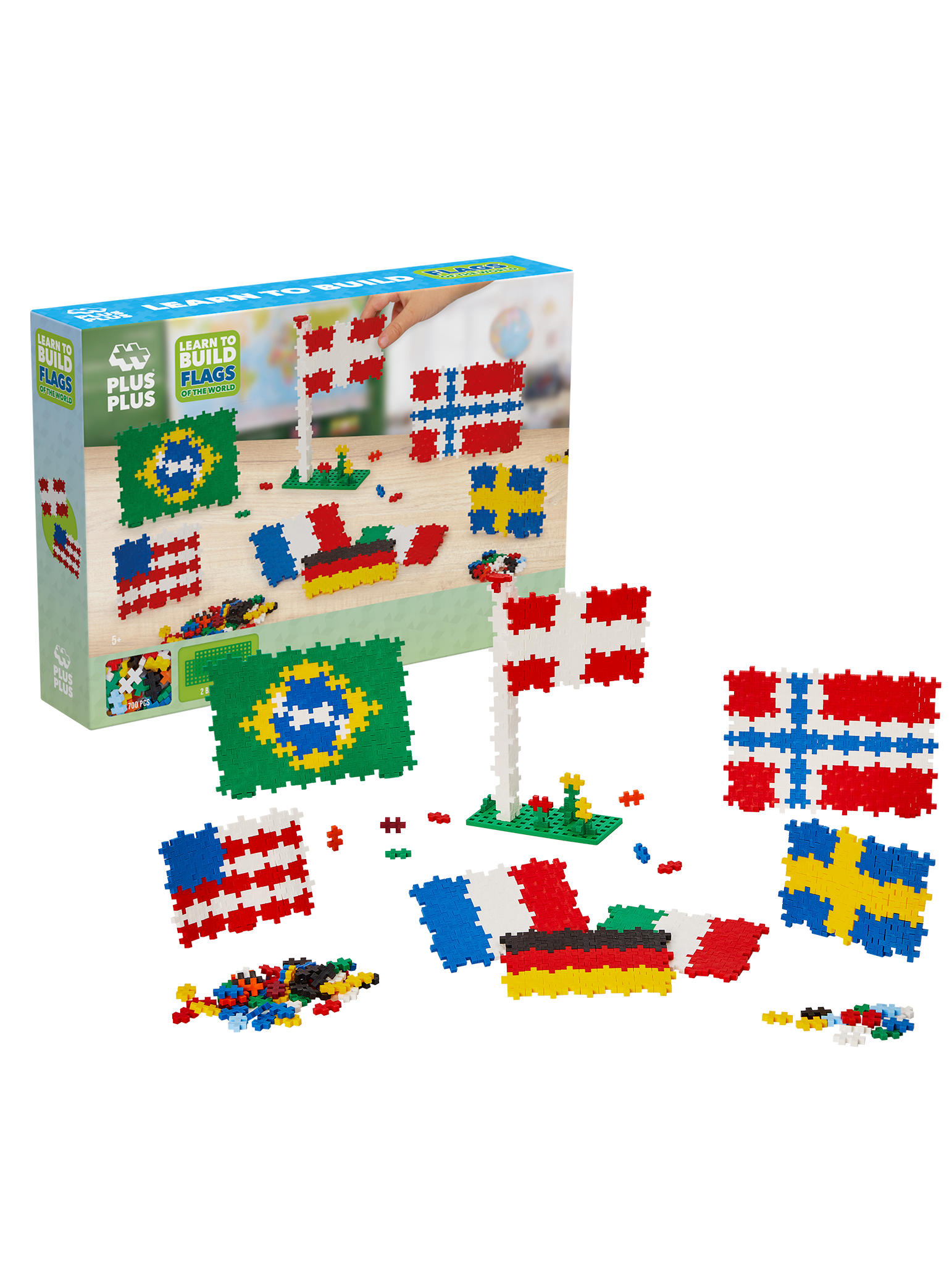 Learn to Build - Verdens Flag