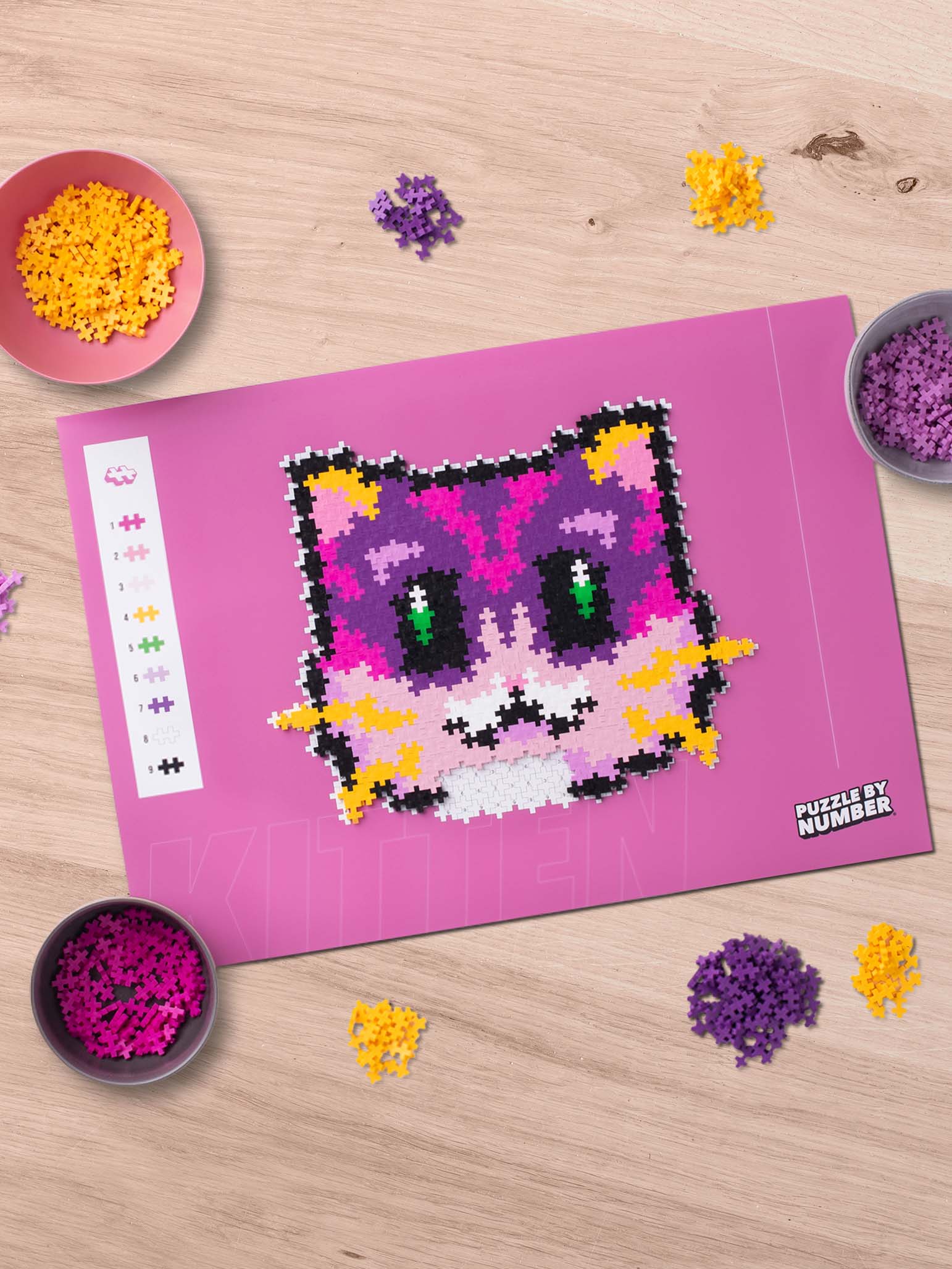 Puzzle By Number - Kattekilling