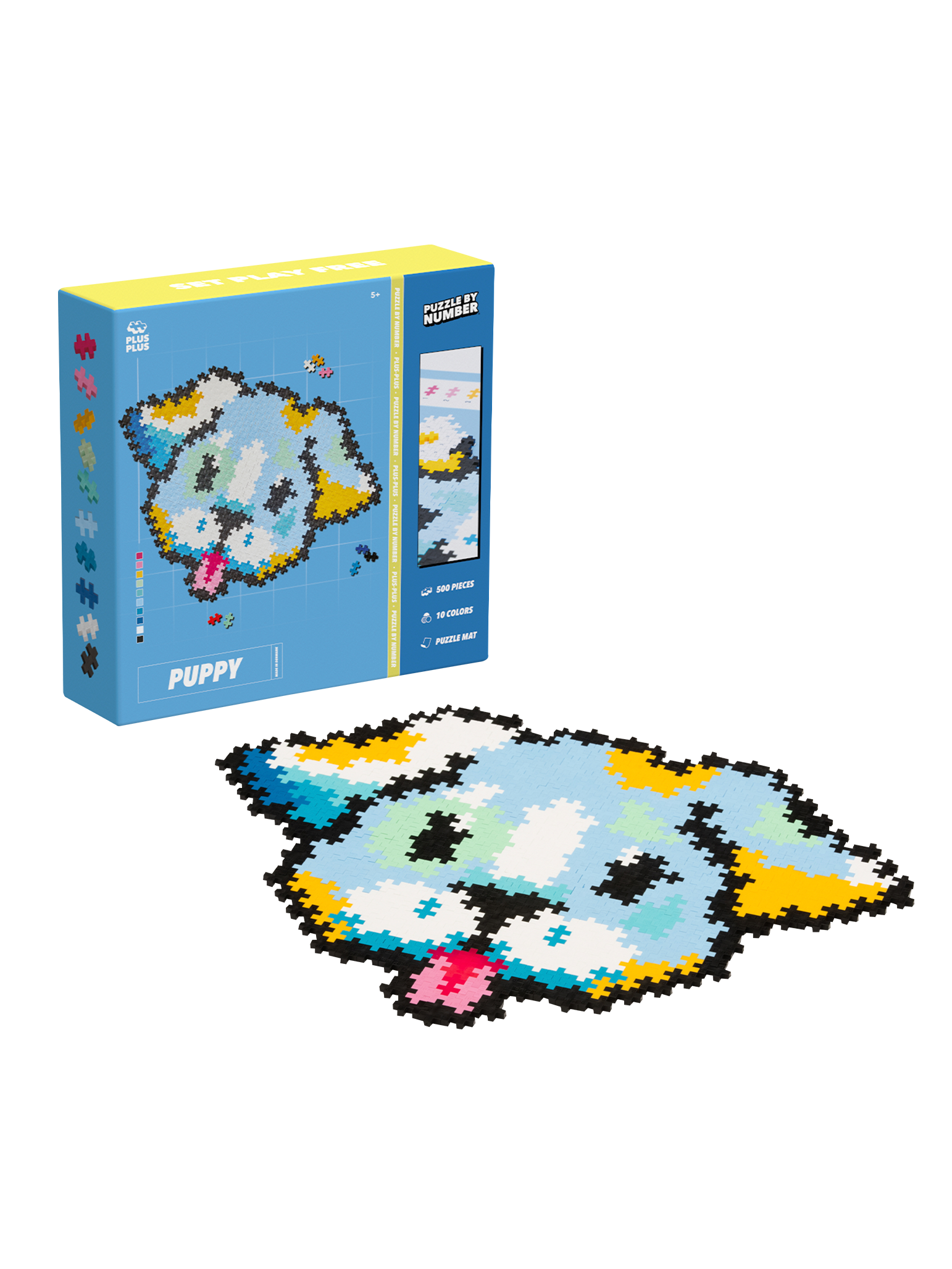 Puzzle By Number - Hundehvalp