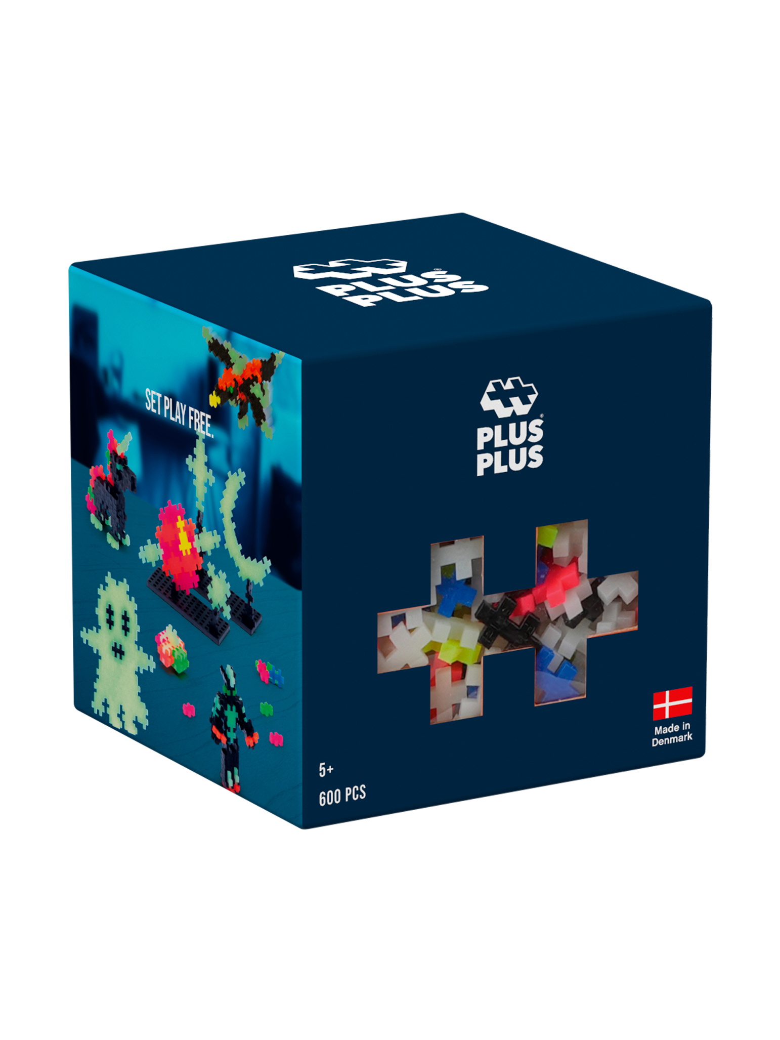 Selvlysende Farvemix - 600 stk