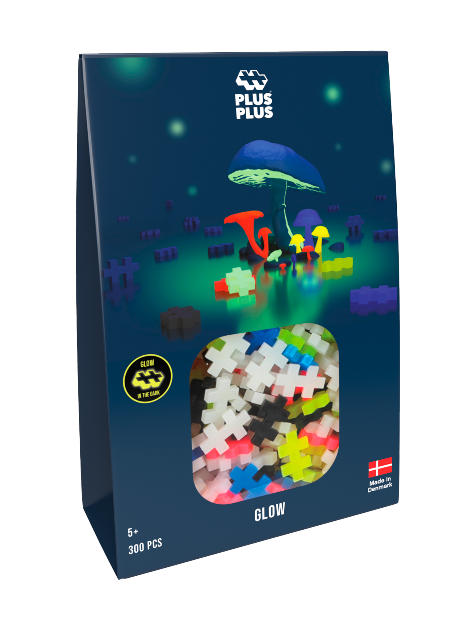 Selvlysende Farvemix - 300 stk