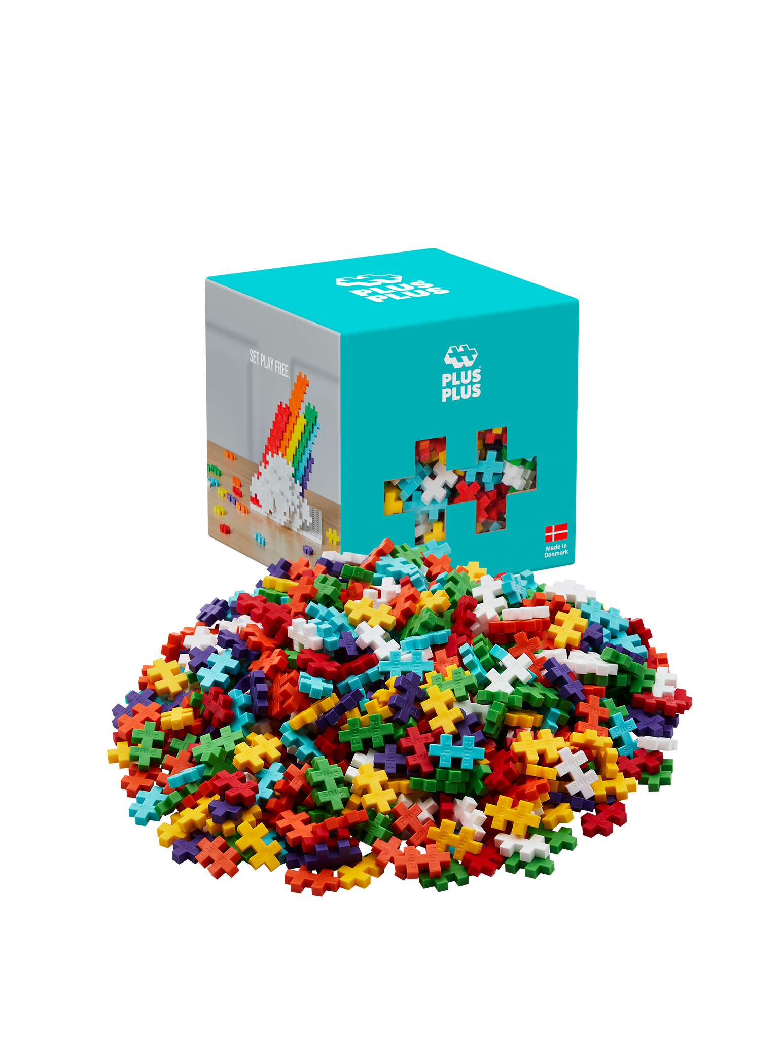 Regnbue Farvemix - 600 stk