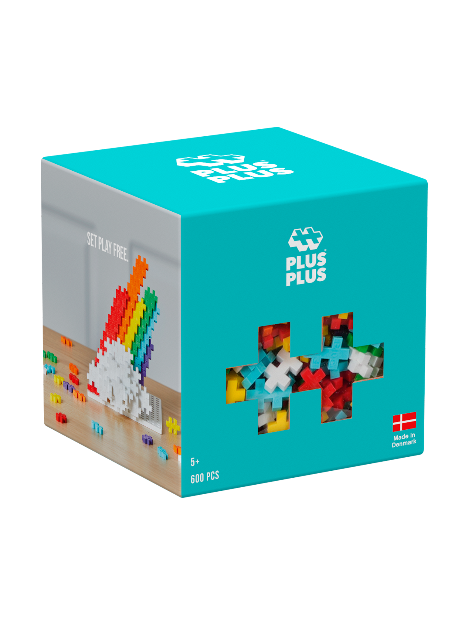 Regnbue Farvemix - 600 stk