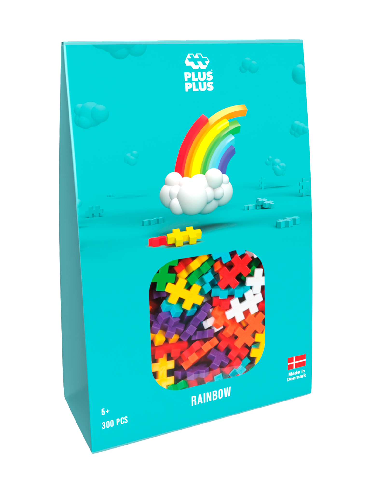 Regnbue Farvemix - 300 stk