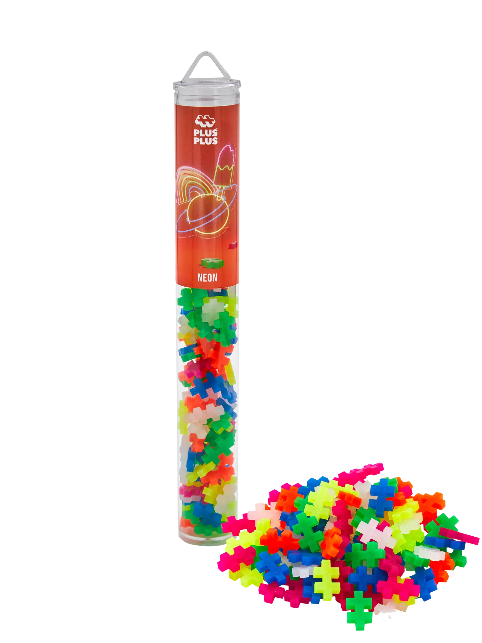 Neon Farvemix - 100 stk