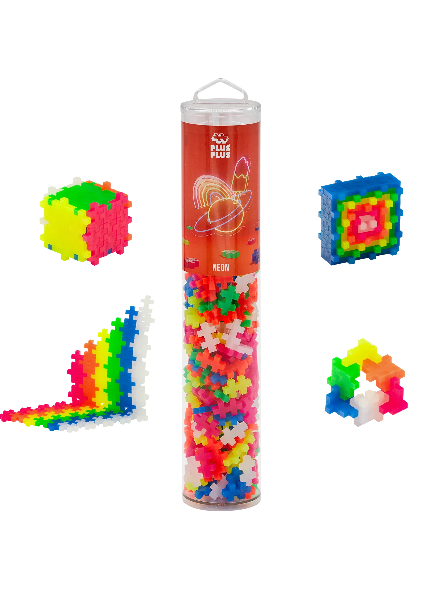 Neon Farvemix - 240 stk