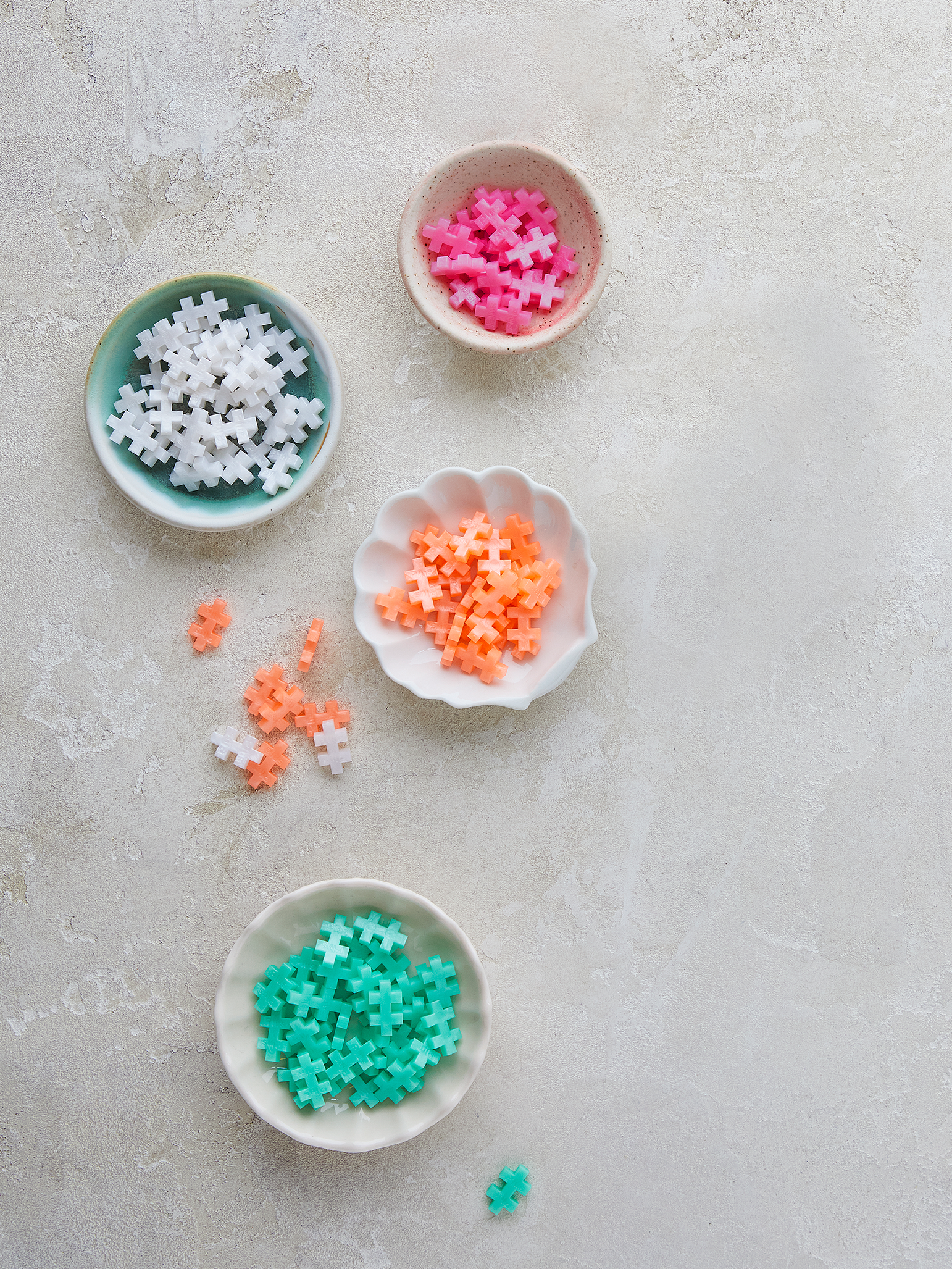 Perlemor Farvemix - 240 stk