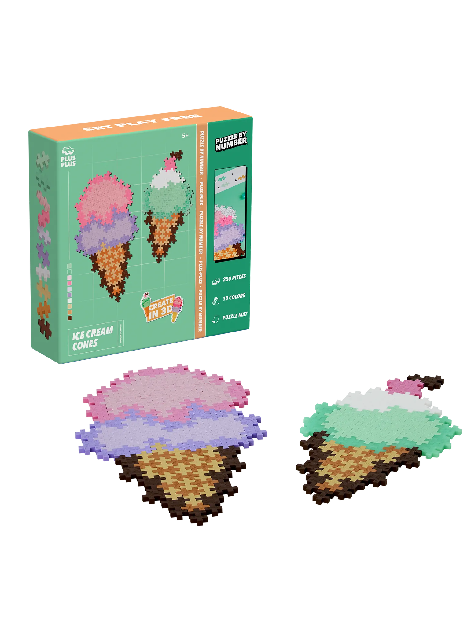 Puzzle By Number - Isvafler - 250 stk