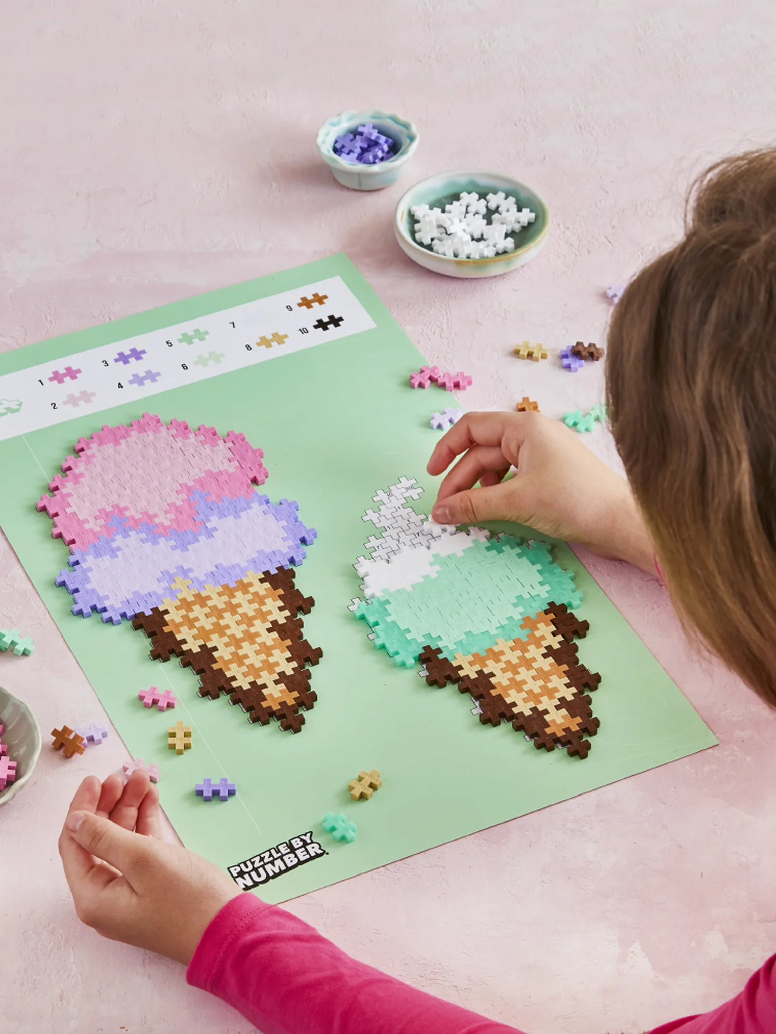 Puzzle By Number - Isvafler - 250 stk