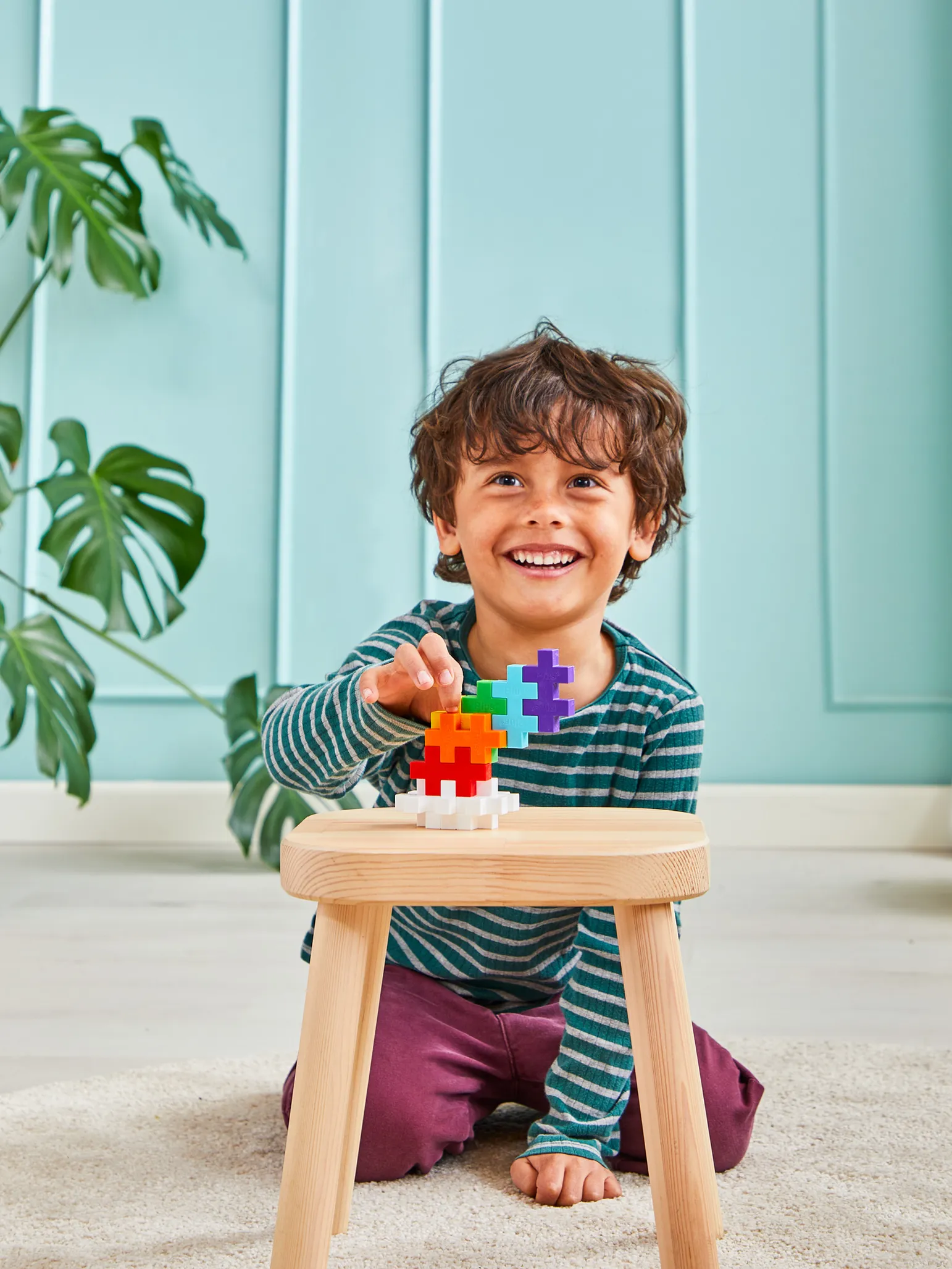 BIG Regnbue Farvemix - 15 stk