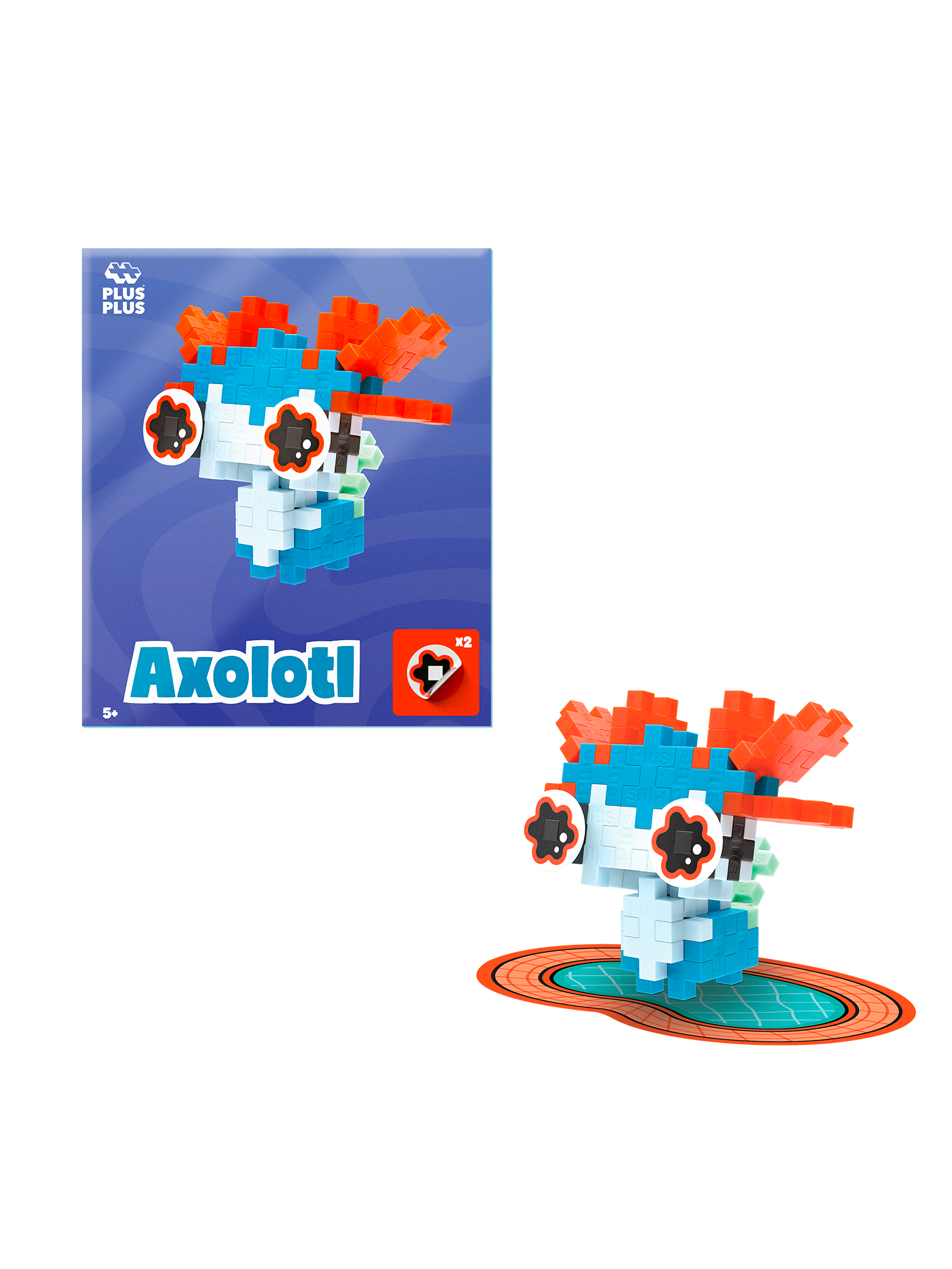 Kæledyrspakke - Blå Axolotl