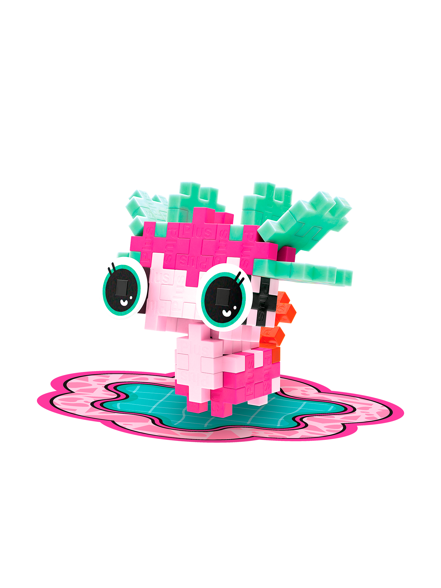 Kæledyrspakke - Pink Axolotl