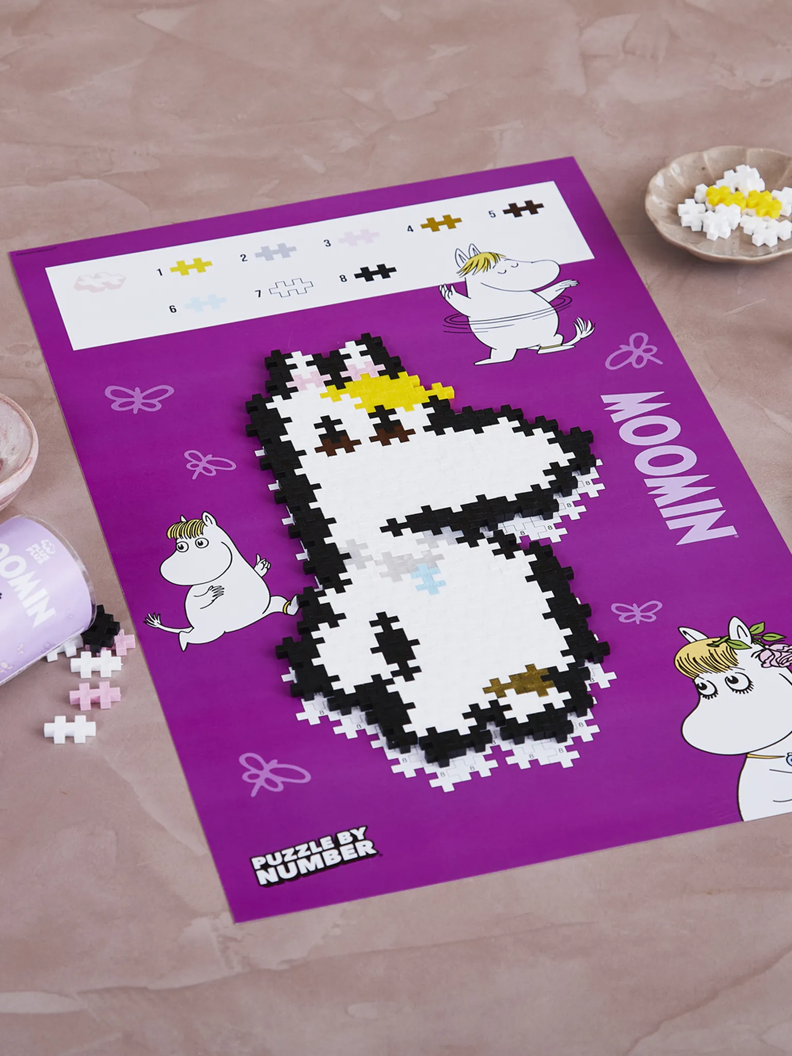 Snorkfrøken - Puzzle by Number - 270 stk