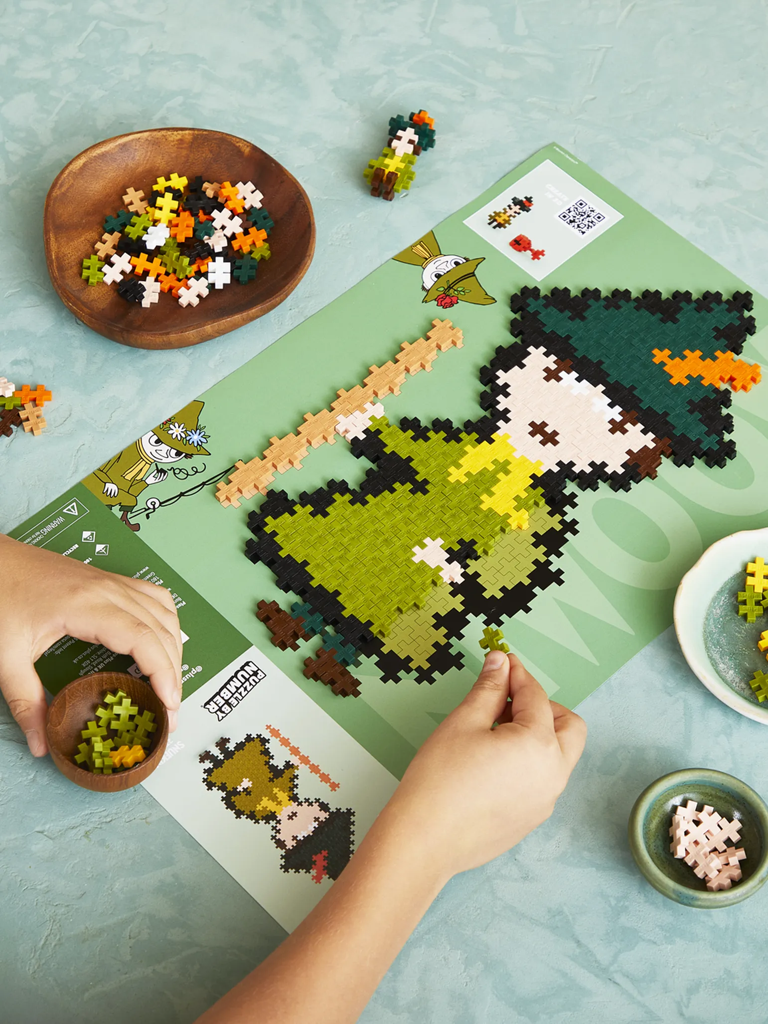 Mumi - Puzzle by Number - Bonuspakke