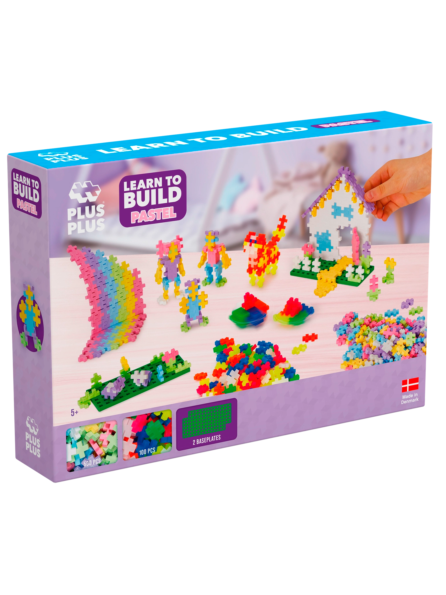 Learn to Build - Pastel - 600 stk