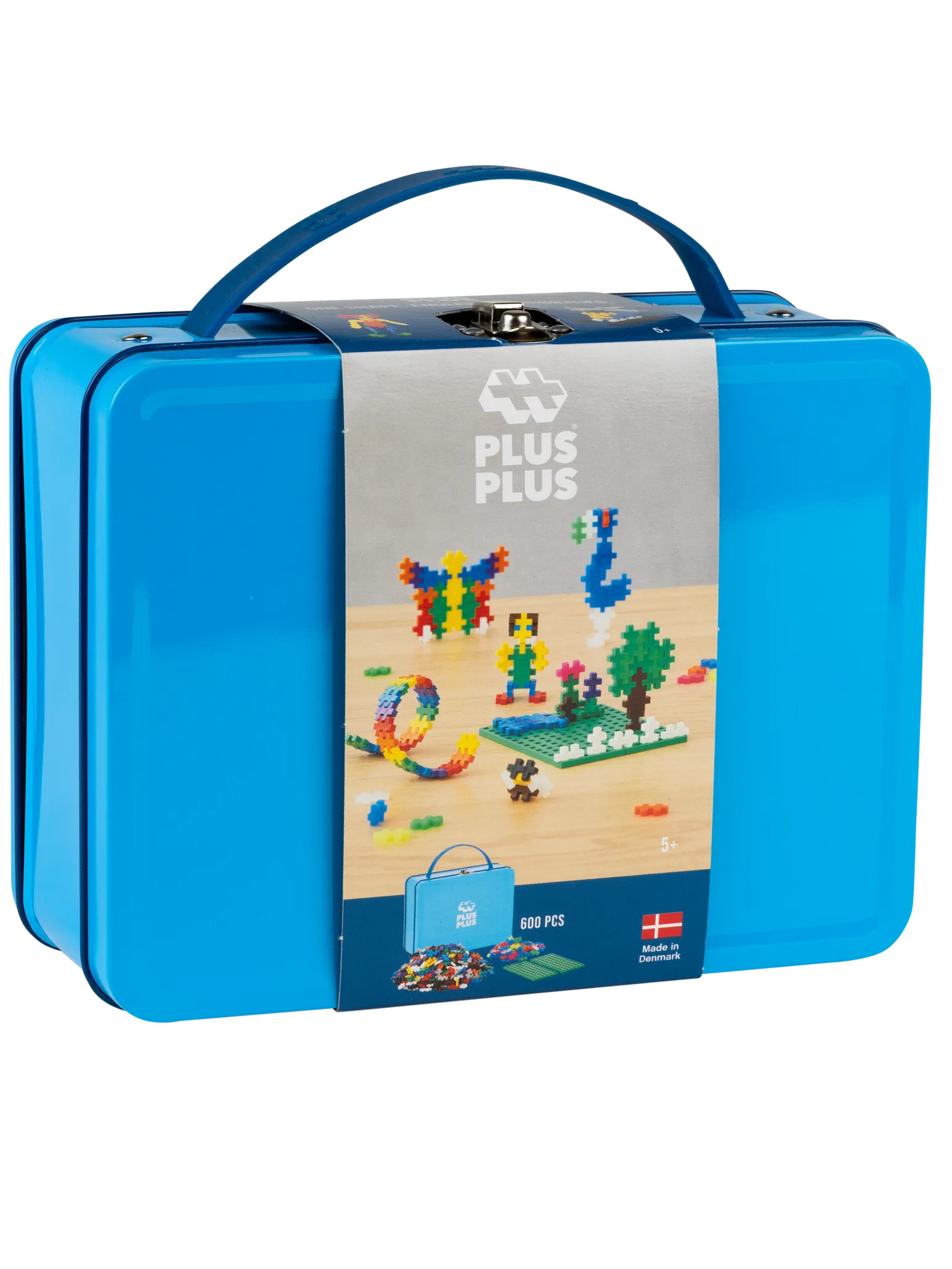 Blå Metalkuffert - 600 stk