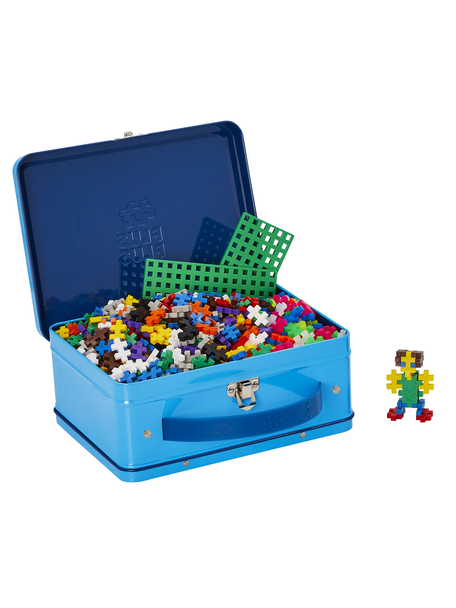 Blå Metalkuffert - 600 stk