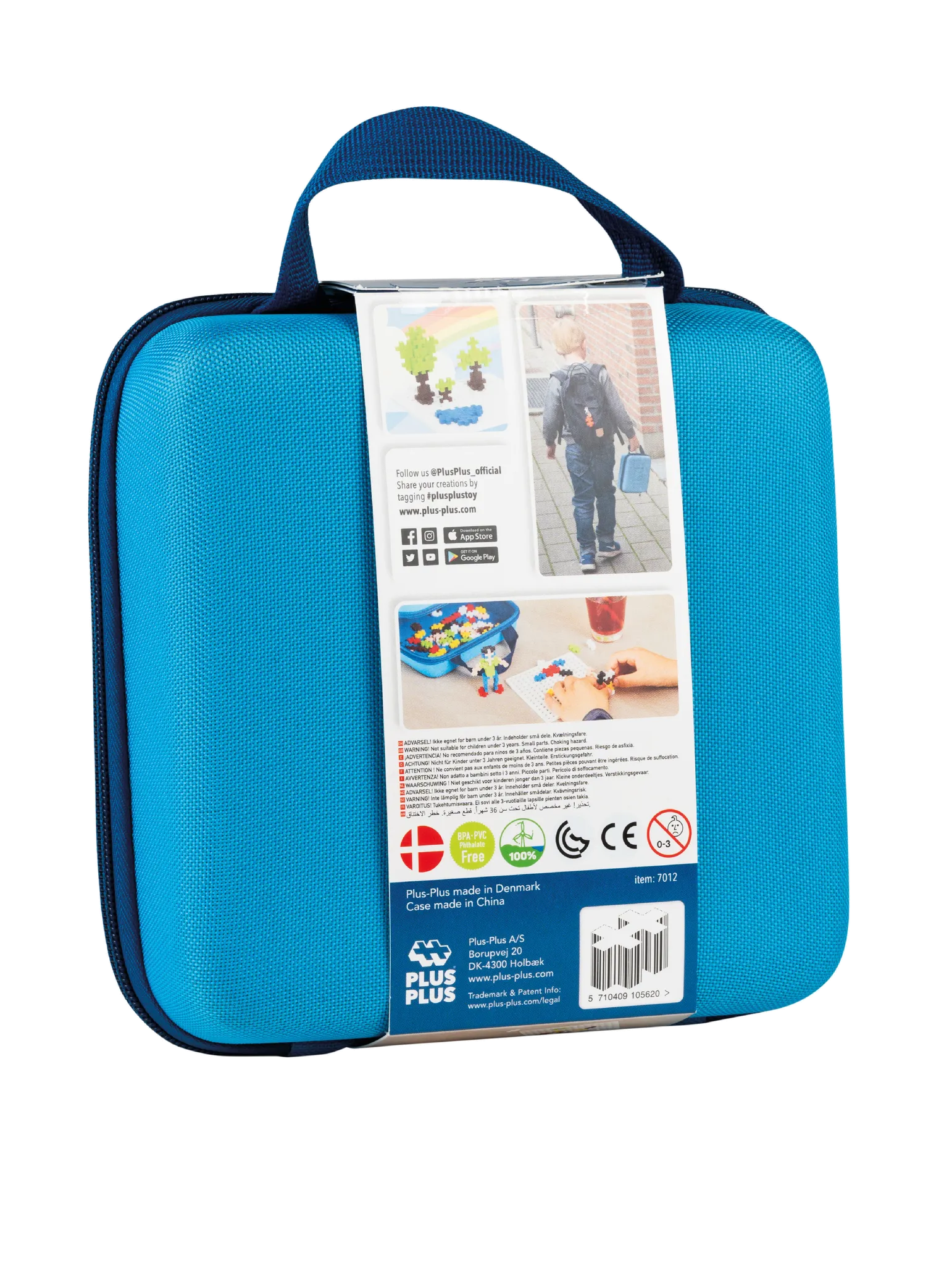 Blå Rejsekuffert - 100 stk