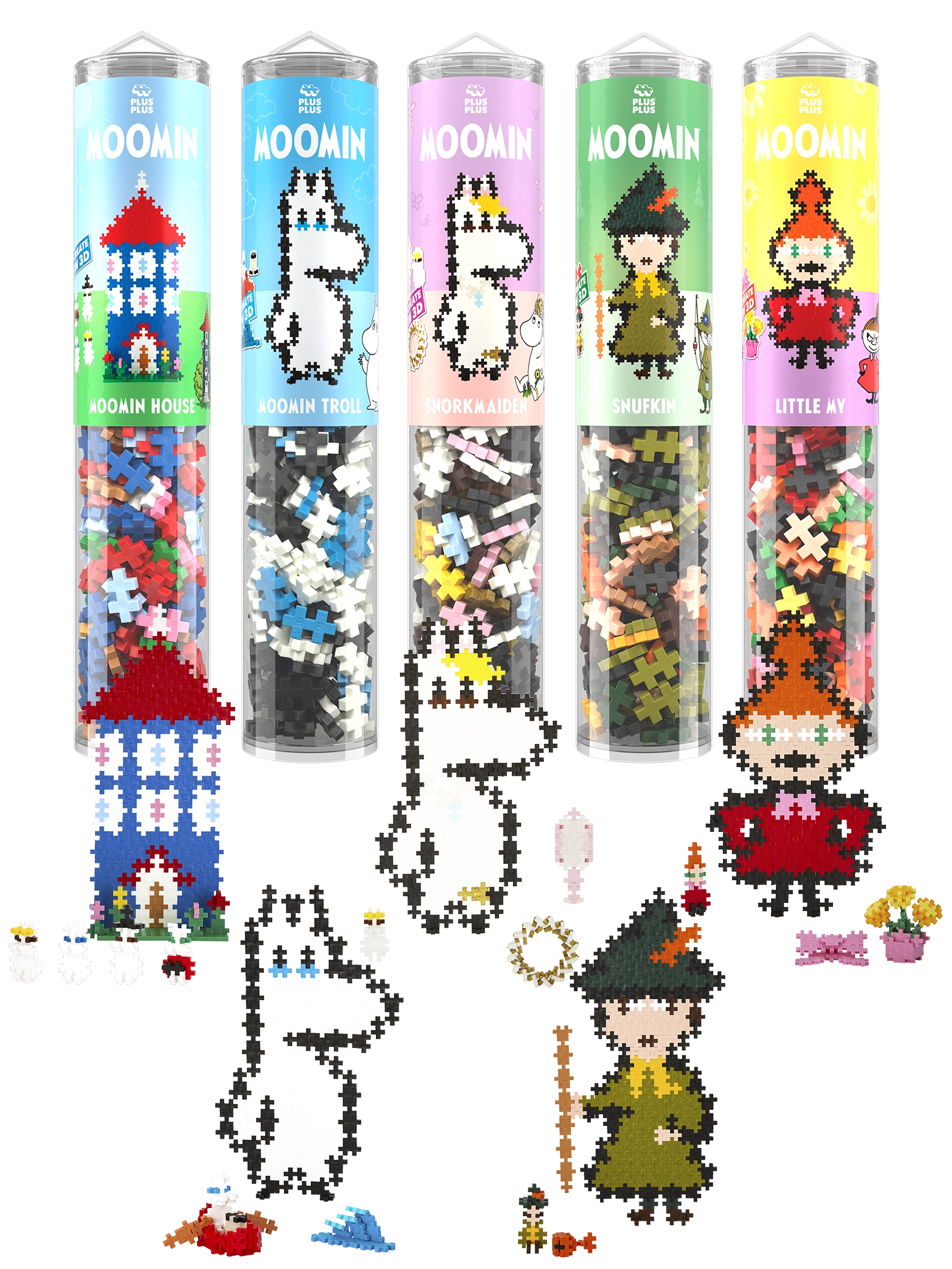 Moomin - Puzzle by Number - Bonuspakke