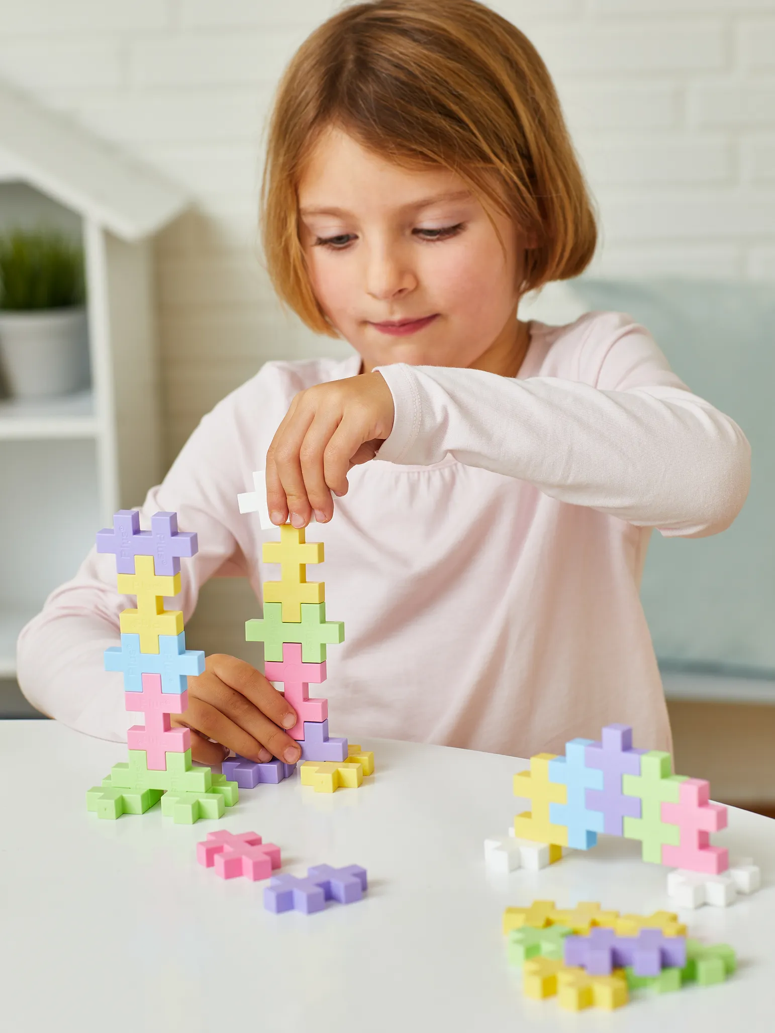 BIG Pastel Farvemix - 50 stk