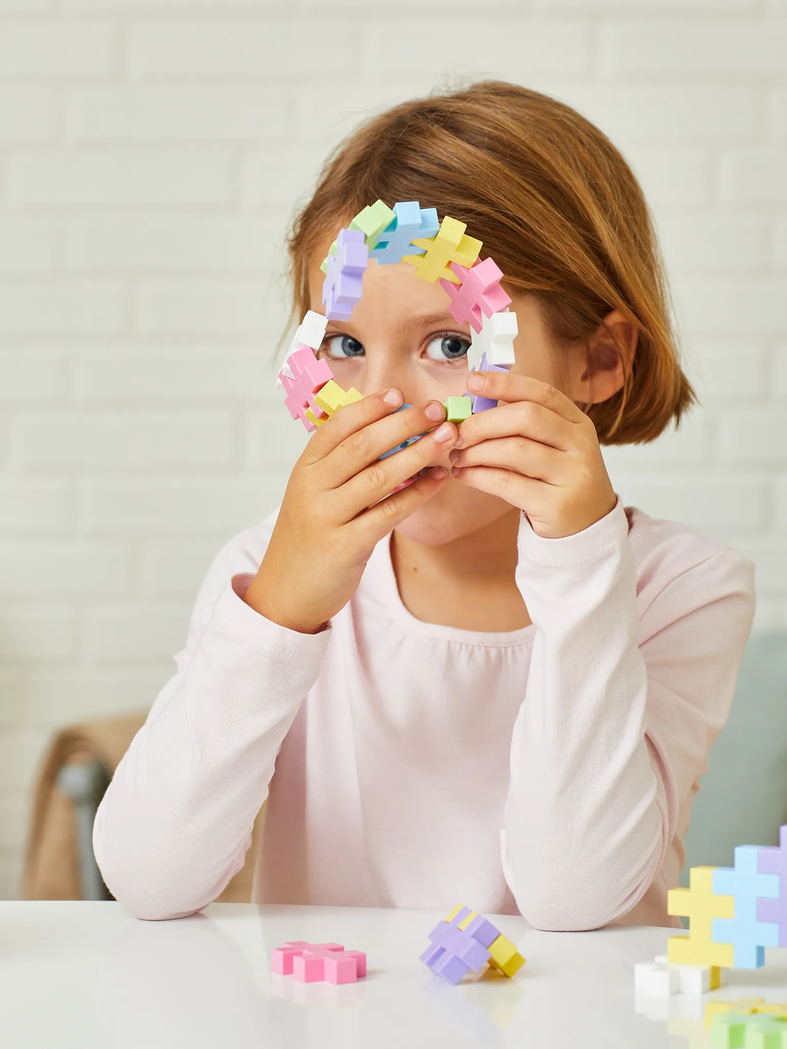 BIG Pastel Farvemix - 100 stk